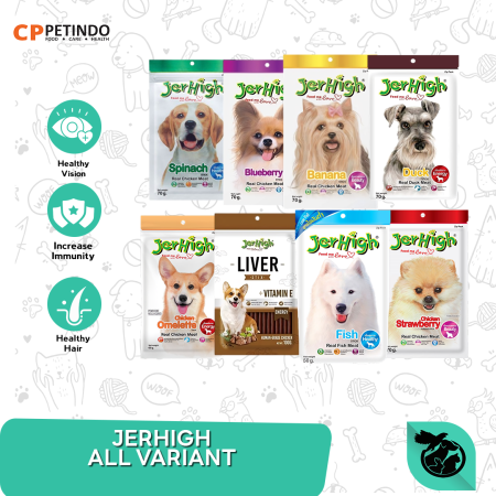 Snack Anjing Cemilan Anjing Vita pet Jerhigh 100 Gram Non Meat jerky