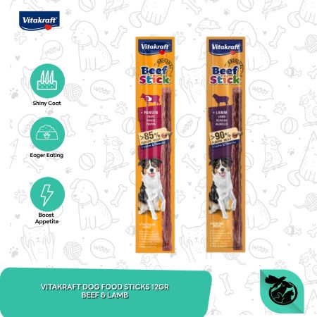Vitakraft Dog Food Stick Snack Anjing 12 Gram