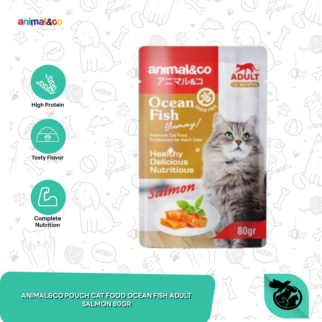 Animal&Co Cat Wet Food Makanan Basah Kucing Pouch 80 Gram - Image 2
