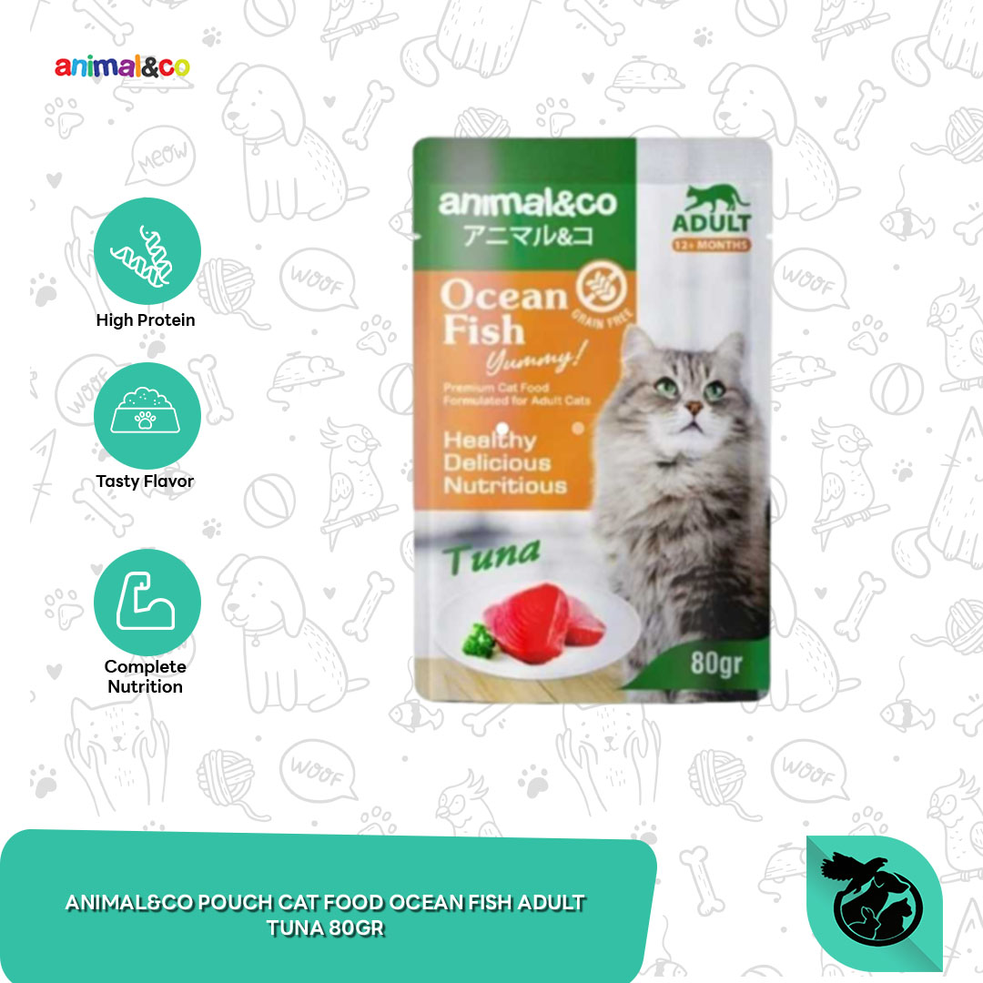Animal&Co Cat Wet Food Makanan Basah Kucing Pouch 80 Gram - Image 3