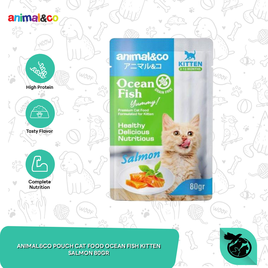 Animal&Co Cat Wet Food Makanan Basah Kucing Pouch 80 Gram - Image 5