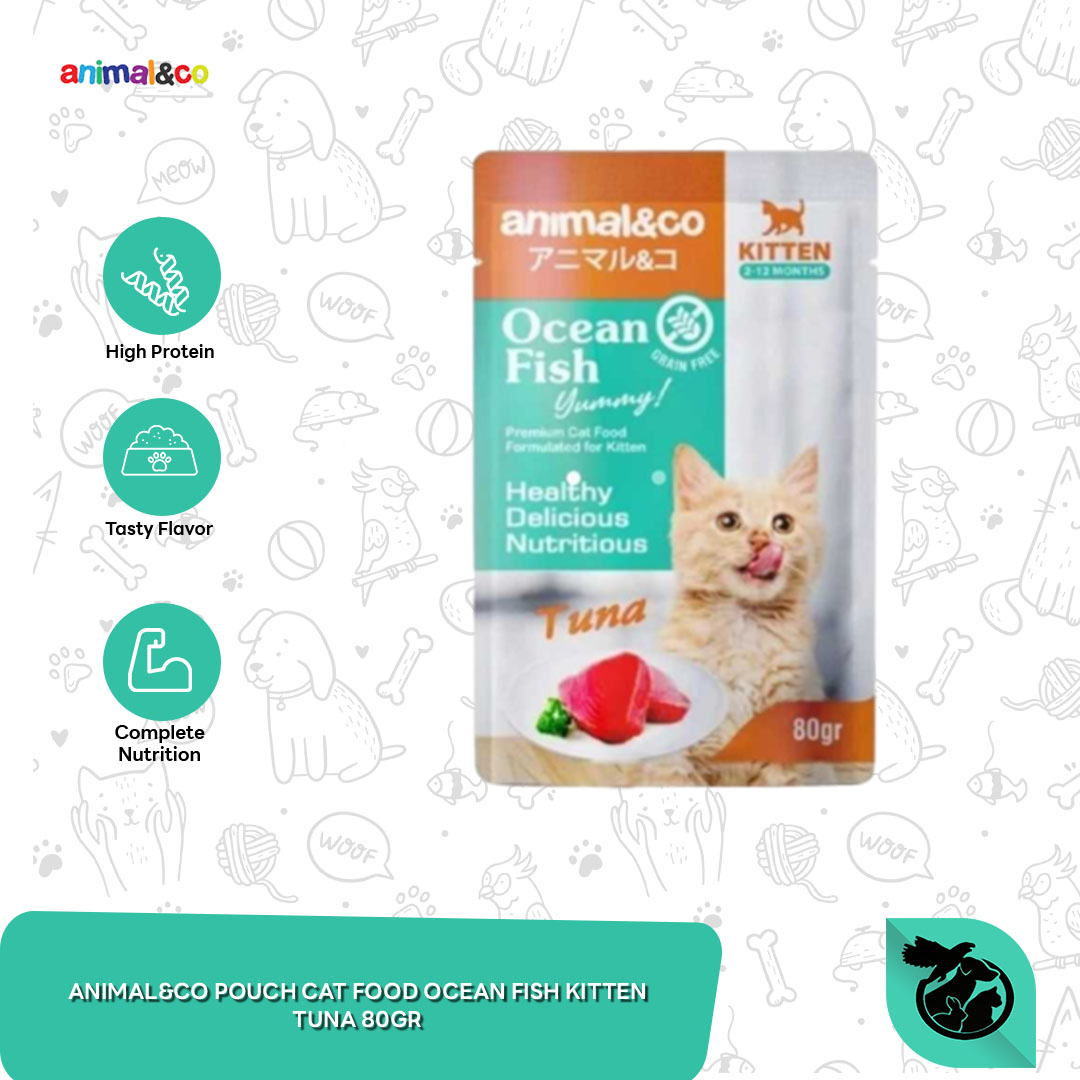 Animal&Co Cat Wet Food Makanan Basah Kucing Pouch 80 Gram - Image 4
