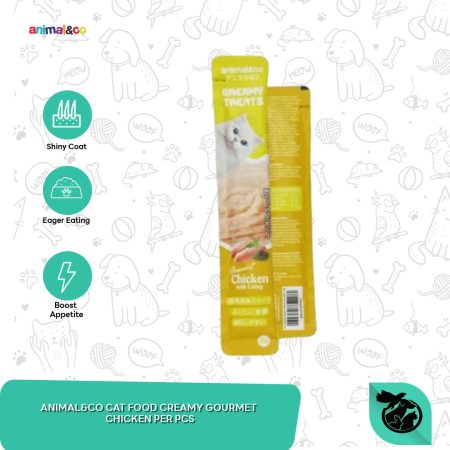 Animal&CO creamy treats snack kucing Per PCS
