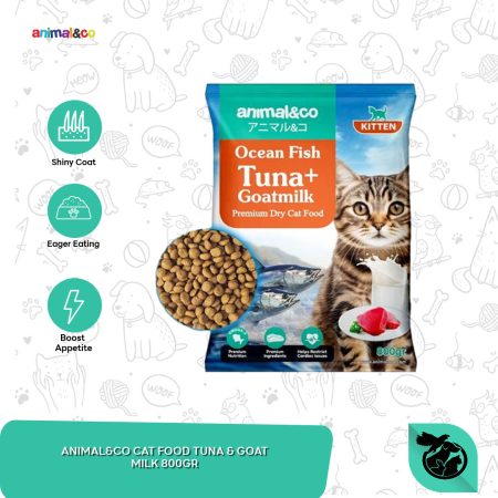 Animal&Co Dry Cat Food Makanan Kering Kucing Fresh Pack 800 Gram