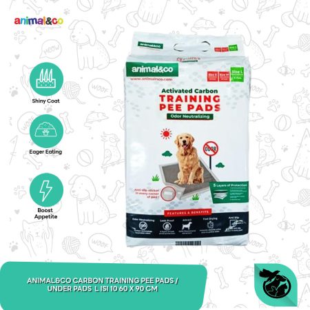 Animal&Co Underpad Carbon Training Pee Pads Under pads
