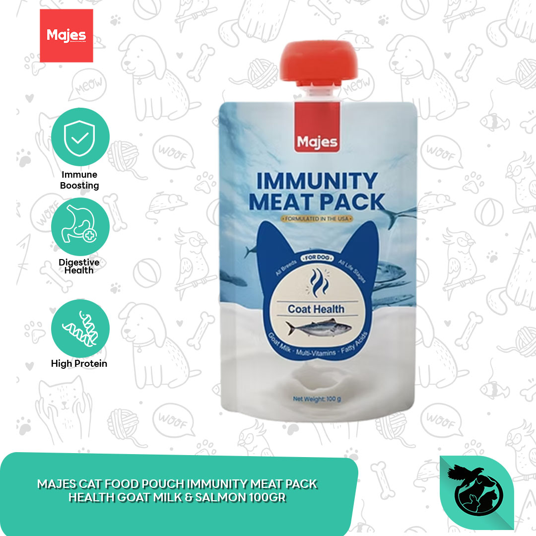 Majes Cat Food Wet Immunity Pouch Makanan Basah kucing Sachet 100 Gram - Image 2