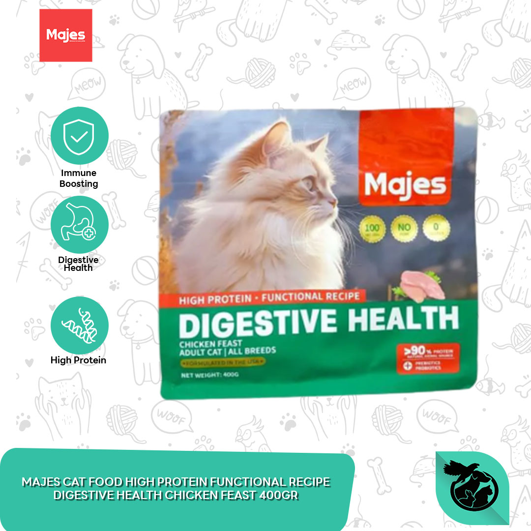 Majes Cat Dry Food High Protein Functional Makanan Kucing 400 Gram - Image 2