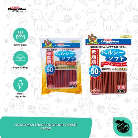 Doggyman Dog Soft treats Snack Cemilan Anjing 420 gram