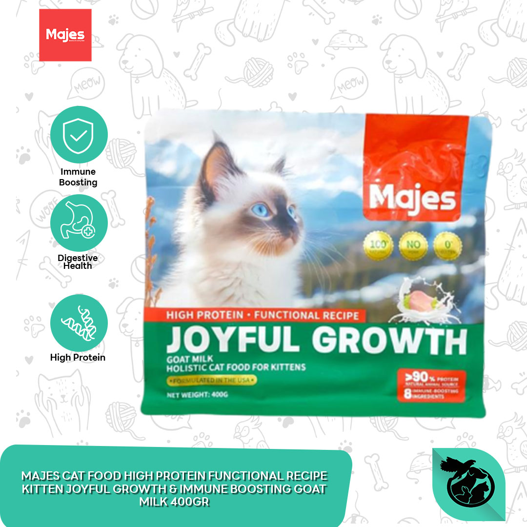 Majes Cat Dry Food High Protein Functional Makanan Kucing 400 Gram - Image 3