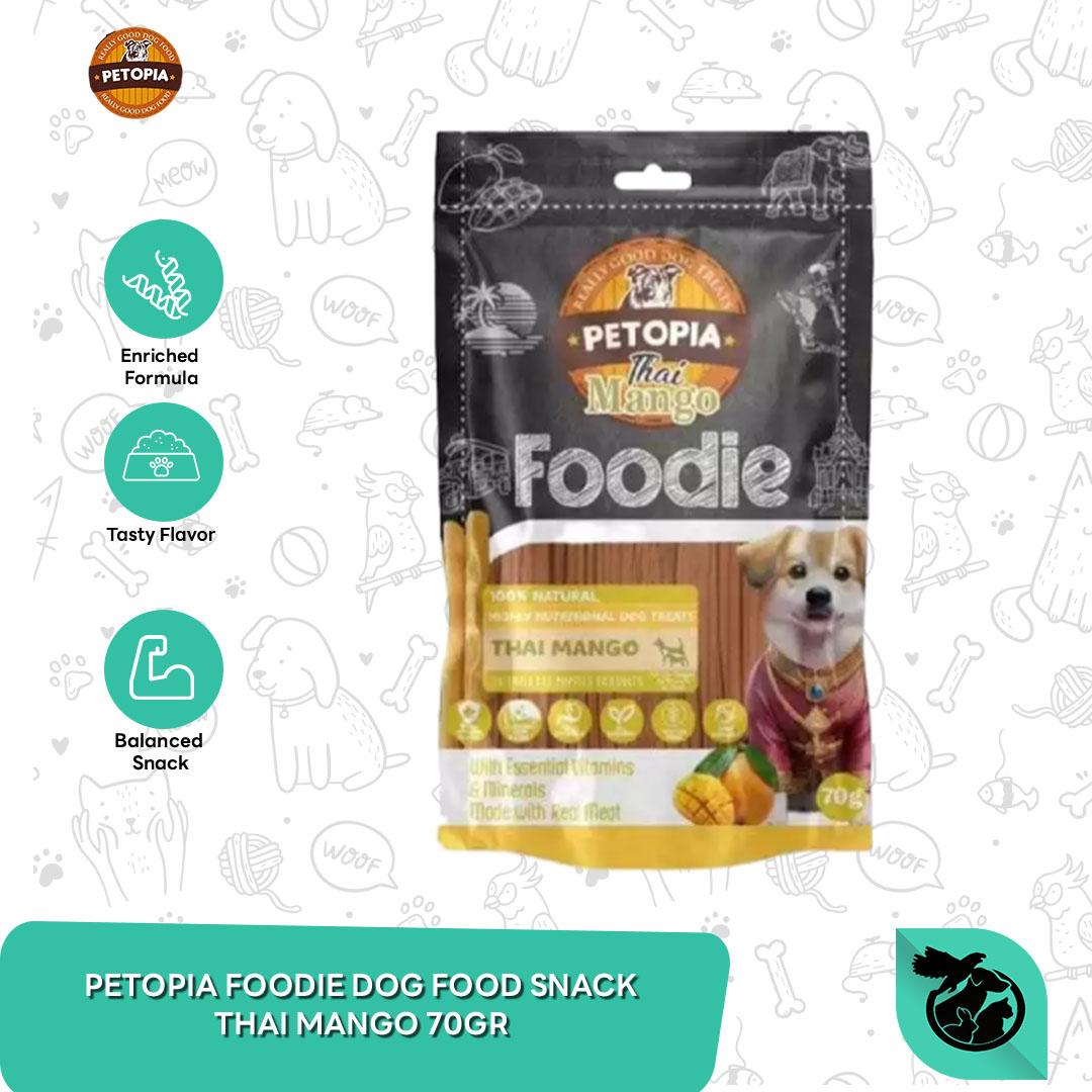 Makanan Anjing Petopia treats Foodie Dog Snack 70 Gram - Image 2